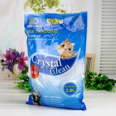 Absorbent Silica Gel litter Cat Crystal Sand for Cats