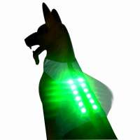 Fashionable USB rechargeable LED pet dogs cloth