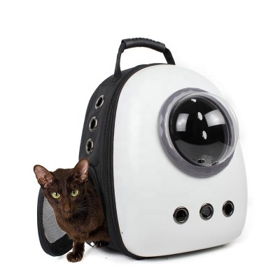 Popular selling good quality Dog and cat space capsule trolley pet bag carrier