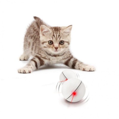 2019 new pet products Hot Sale Electric Automatic Magic Roller Toy Ball Interactive Pet Cat  Dog Toys