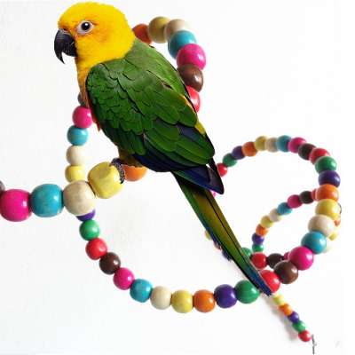 Custom parrots chewing pet bird toys free sample