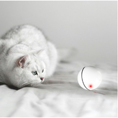 Wholesale New Design Magic USB rechargeable Electric Automatic Interactive Roller Pet Ball