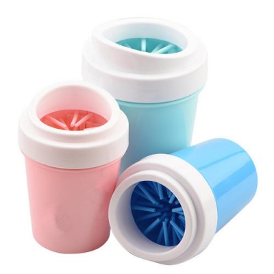 Wholesale Pet Cleaning Grooming Products silicone cat pet foot Wash Cup pet claw cleaner